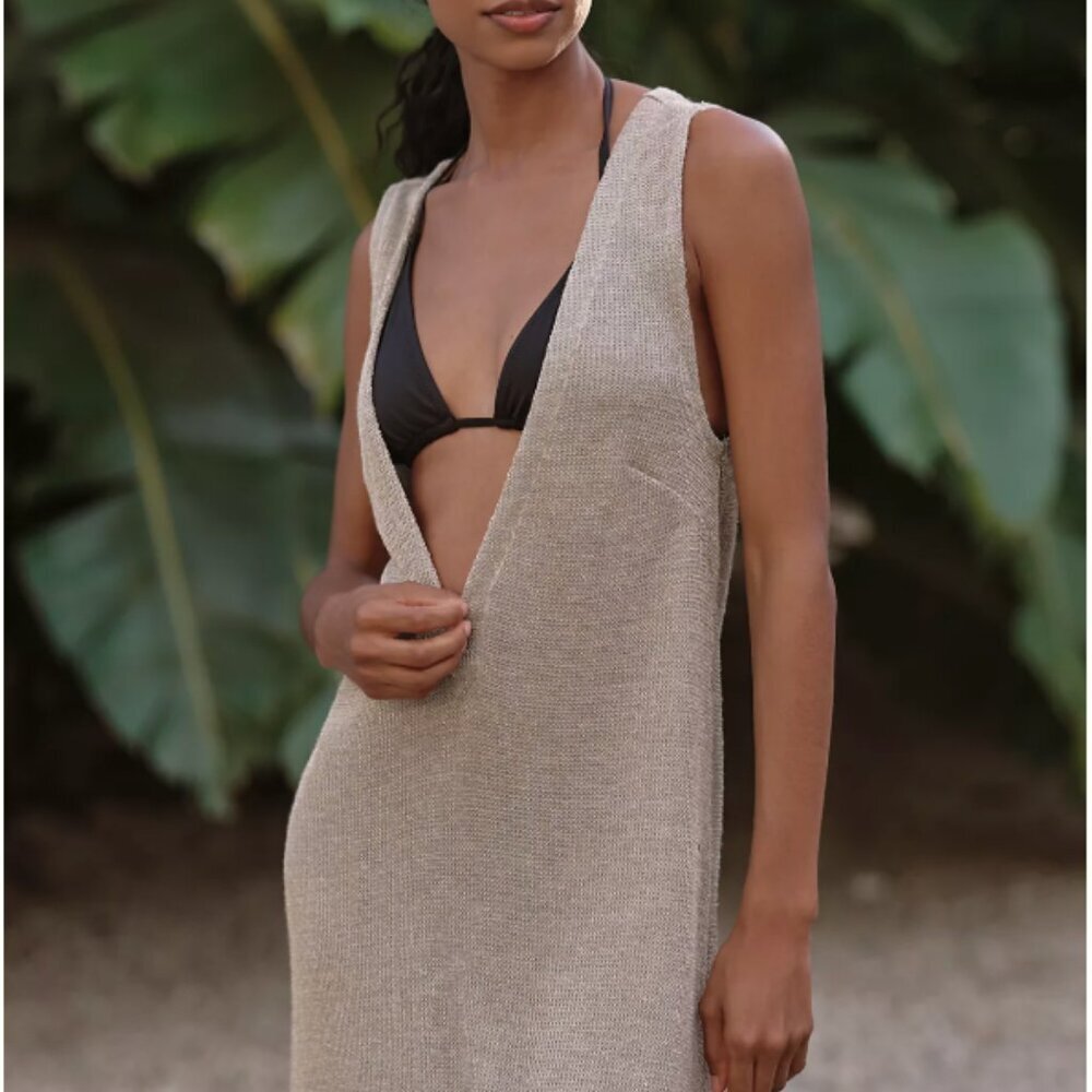 Celadine - Plunge-Neck Mesh Mini